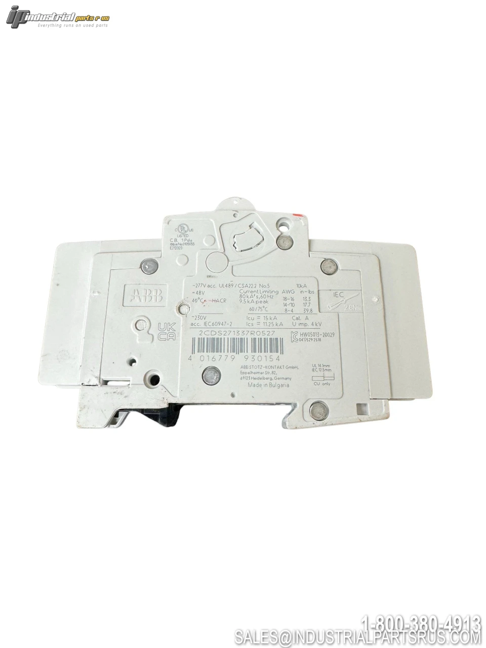 ABB BU201M K30A Circuit Breaker View 3