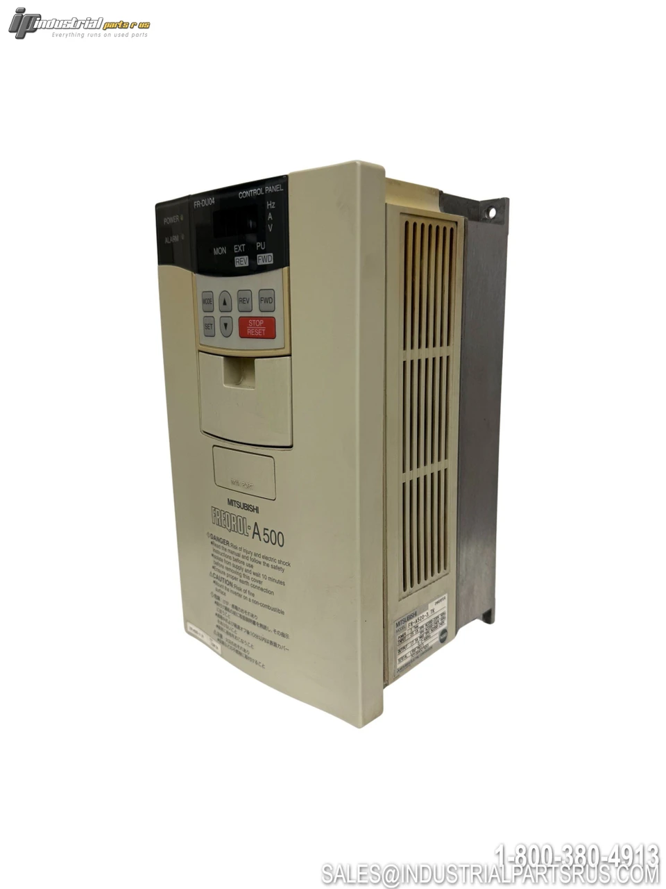 Used - Good Mitsubishi FR-A520-3.7K VFD Image 2