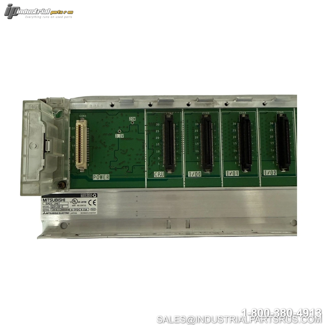 Used - Good MITSUBISHI Q312B-E PLC Chassis Image 5