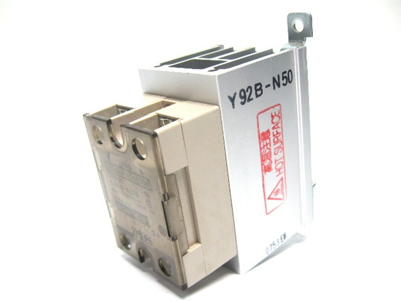 Omron G3NA-410B Solid State Relay 200-480 Vac With Y92B-N50 Heat Sink