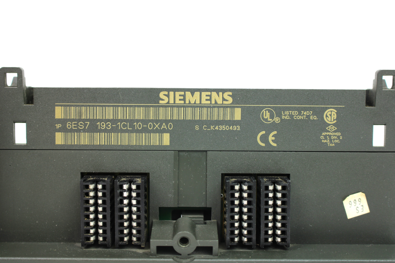 Siemens 6ES7 193-1CL10-0XA0 Terminal Base, 32 Channels