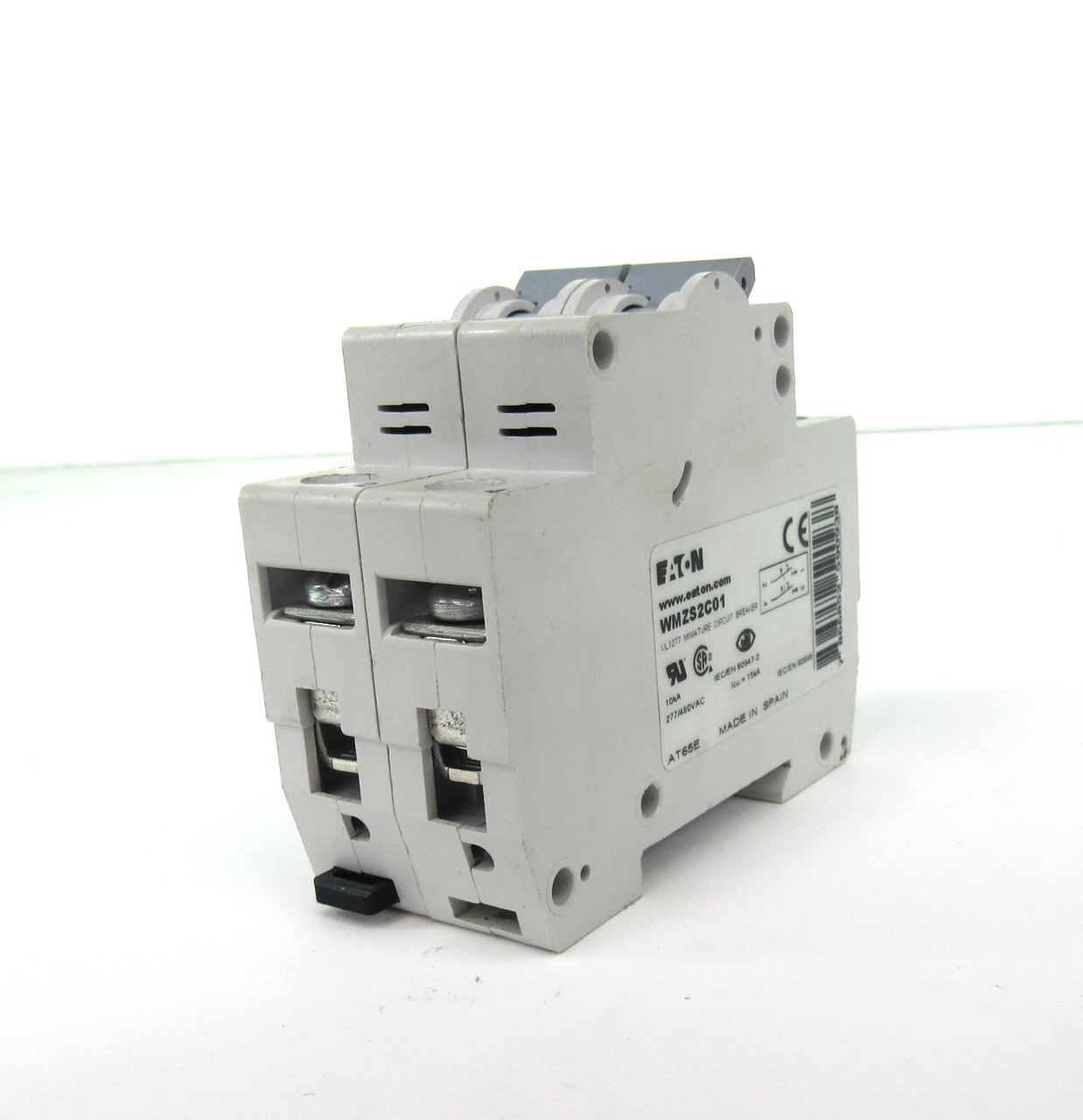 Eaton WMZS2C01 Circuit Breaker 15 Amp, 2 Pole, 277 V