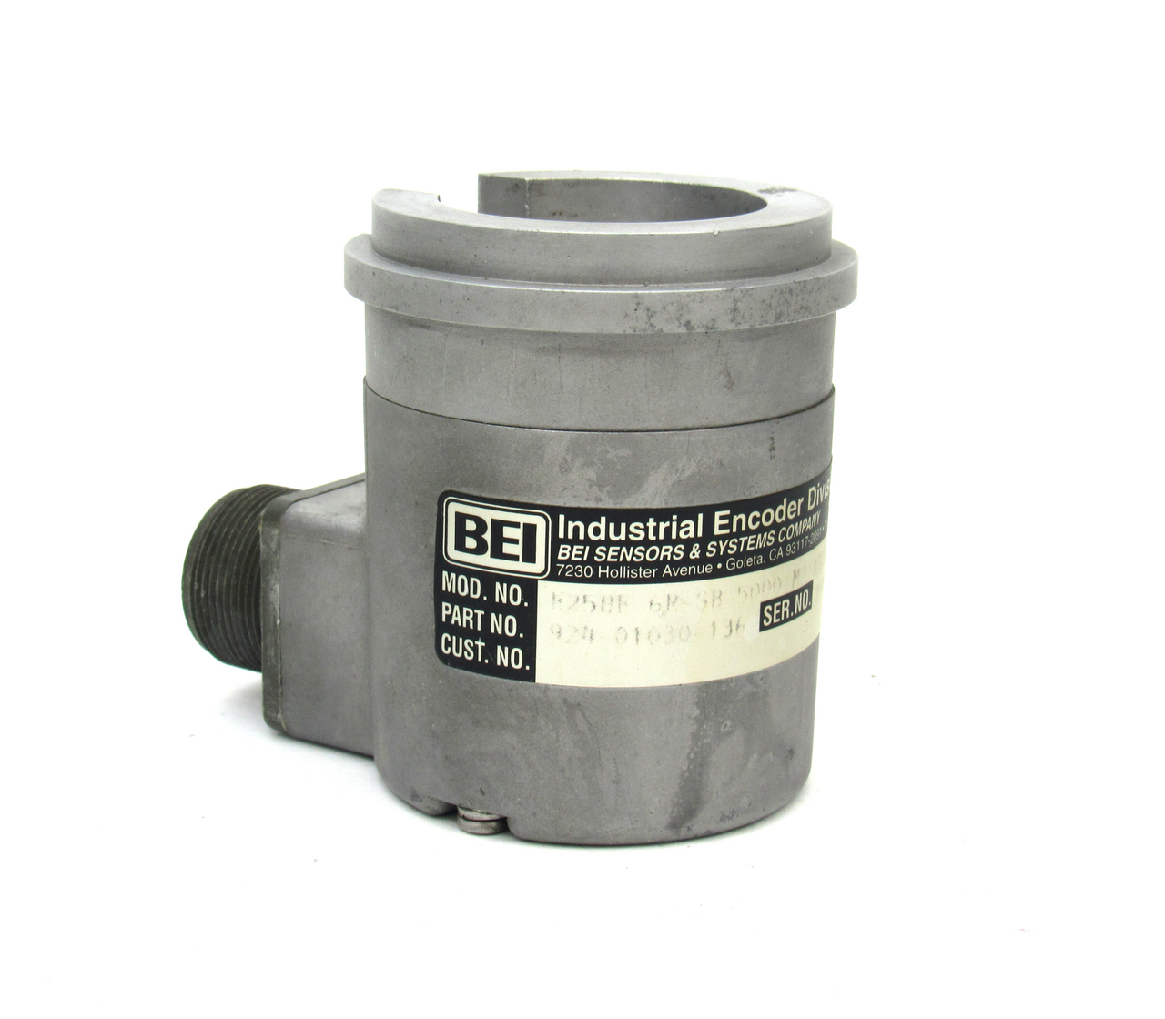 BEI Industrial E25BF-6R-SB-5000-M2-ABZC-8830-LED-SM18-S / 924-01030-136 Encoder