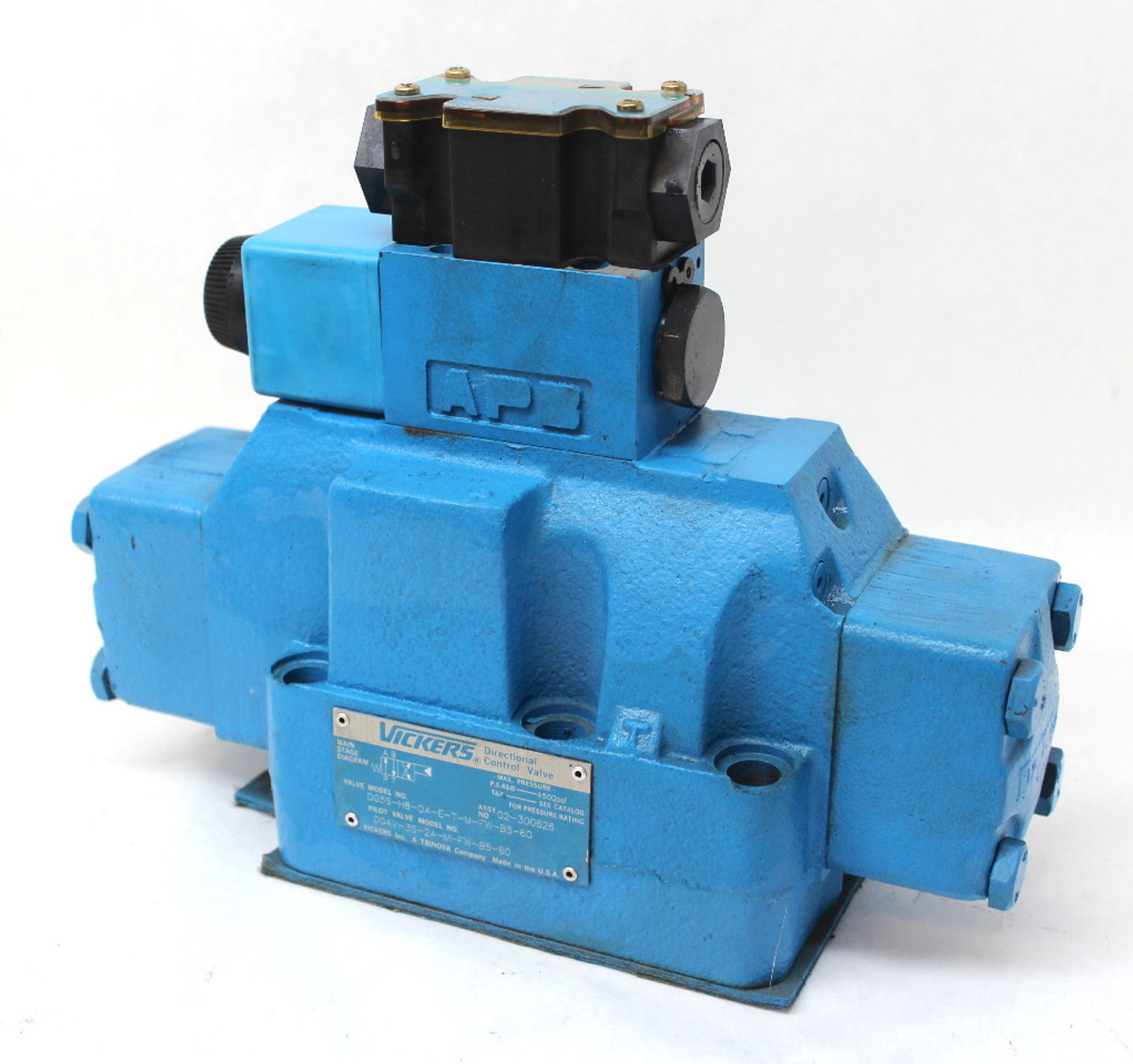 Vickers Dg4v 3s 6c M Fw B5 60 Hydraulic Directional Control Valve 120v