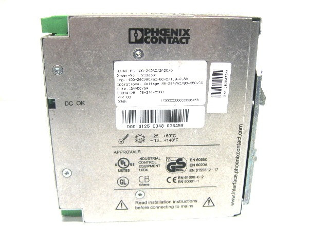 1PCSフェニックス電源2938879 QUINT-PS-100-240AC/2440＃A7