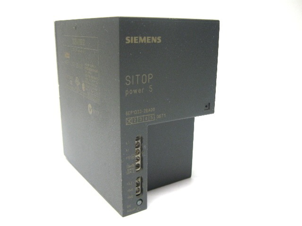 Siemens 6EP1 333-2BA00 Power Supply 230/120 V Input, 24 Vdc Output