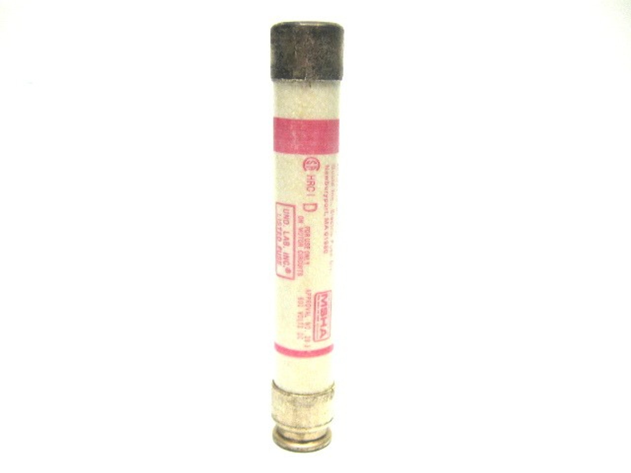 Gould Shawmut TRS8R Dual Element TIme Delay Fuse 8 Amp 600 Vac