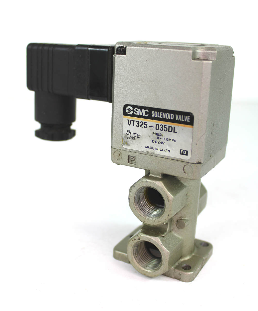 VT325-022D-M SMC バルブ VT325-022D | 3ポートソレノイドバルブ 直動ポペットタイプ 弾性体