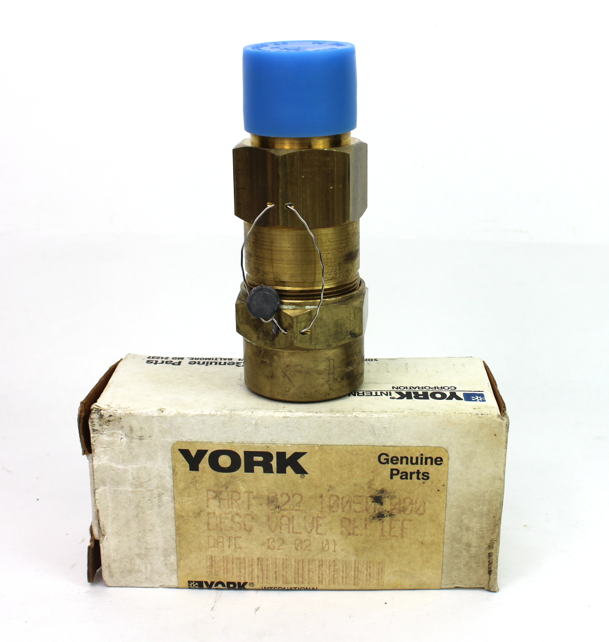 York 022 10050 000 Pressure Relief Valve New