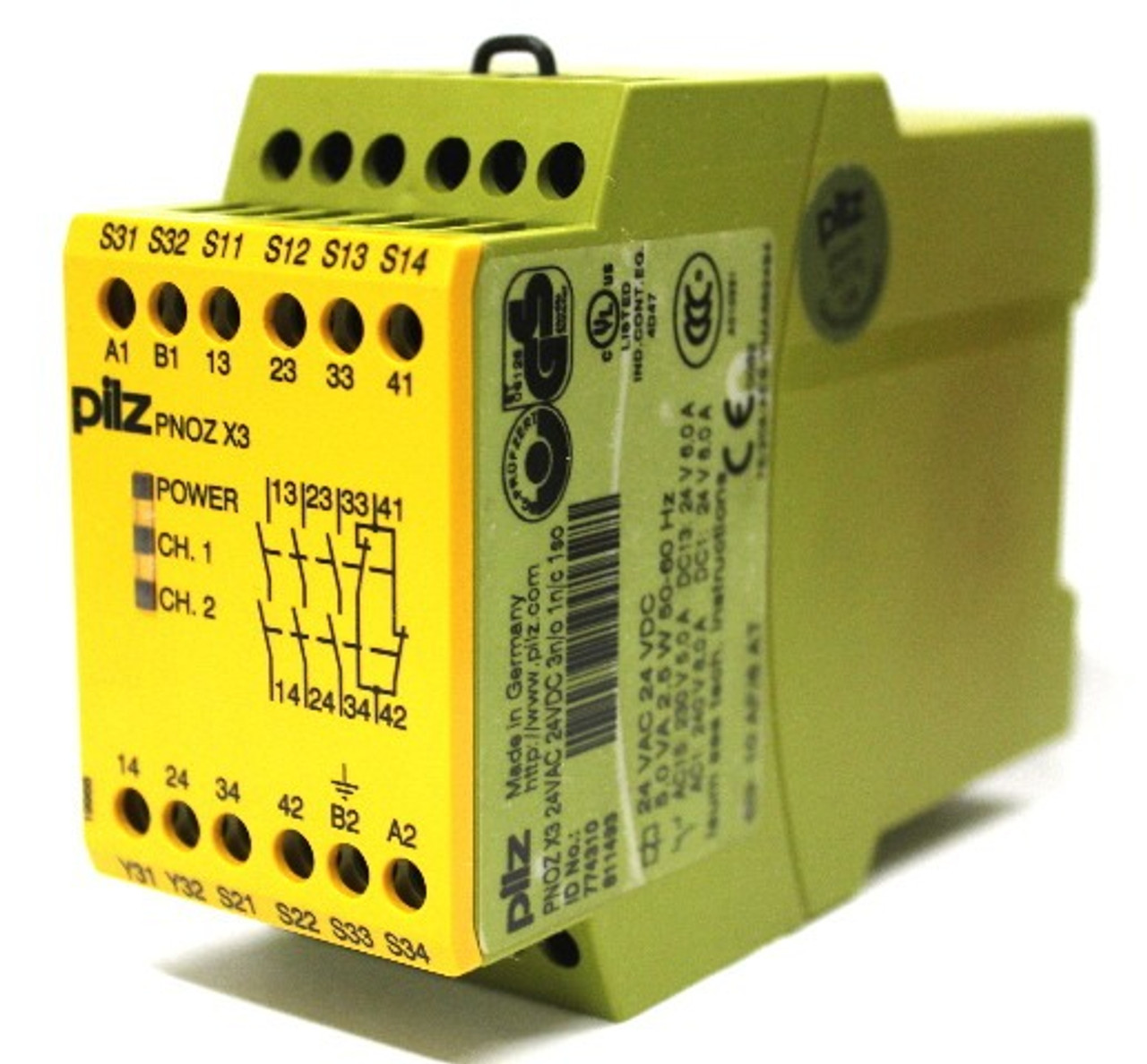 Pilz PNOZ X3 Safety Relay