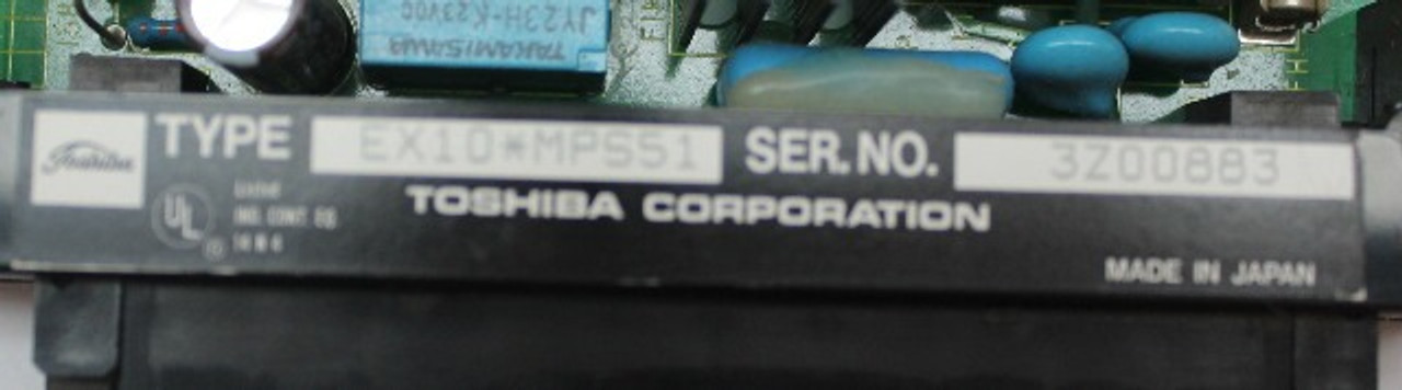 Toshiba EX10-MPS51 Power Supply Input Module