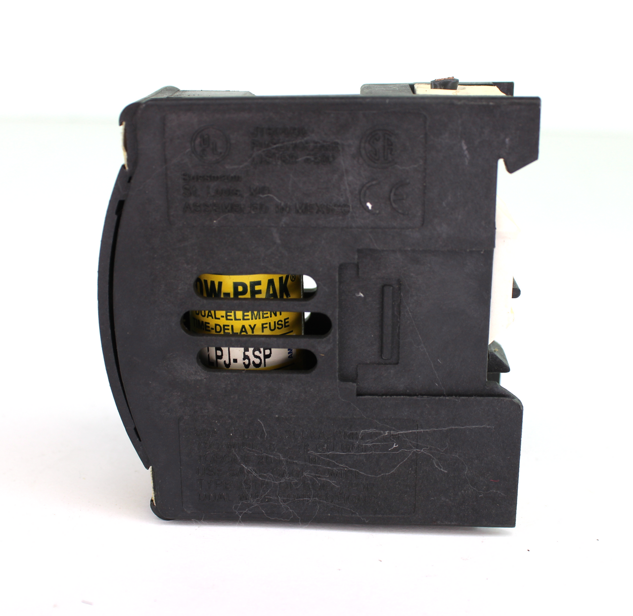 Bussmann JTN60030 Fuse Holder Finger Safe 0-30 A 600Vac Class J