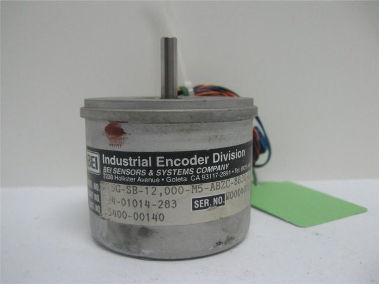 BEI Industrial Encoder Division 924-01014-283 Encoder 5 VDC