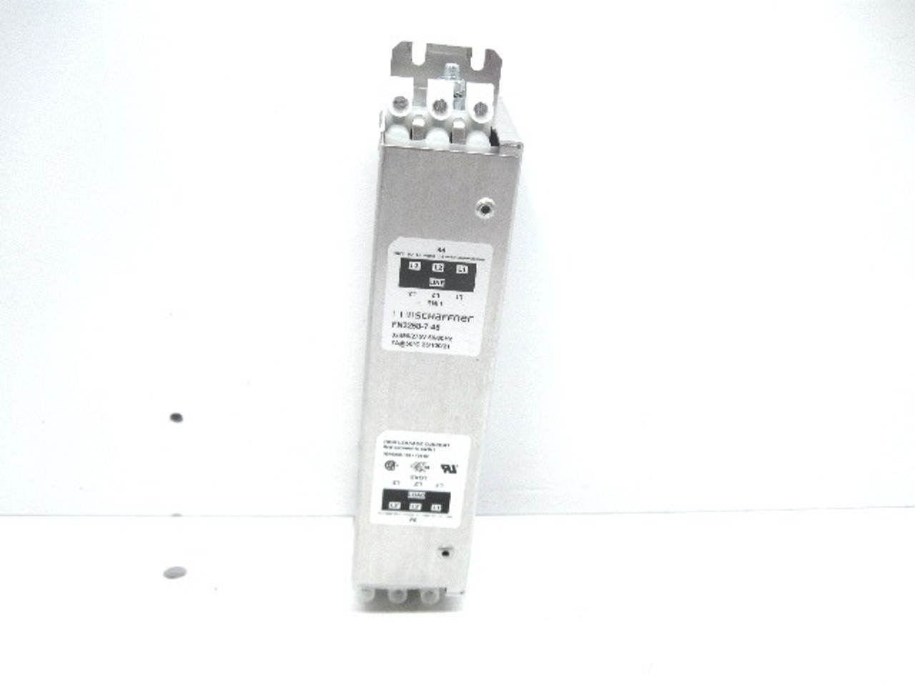 Schaffner FN3258-7-45 Power Line Filter 3x480/275 V, 7 Amp