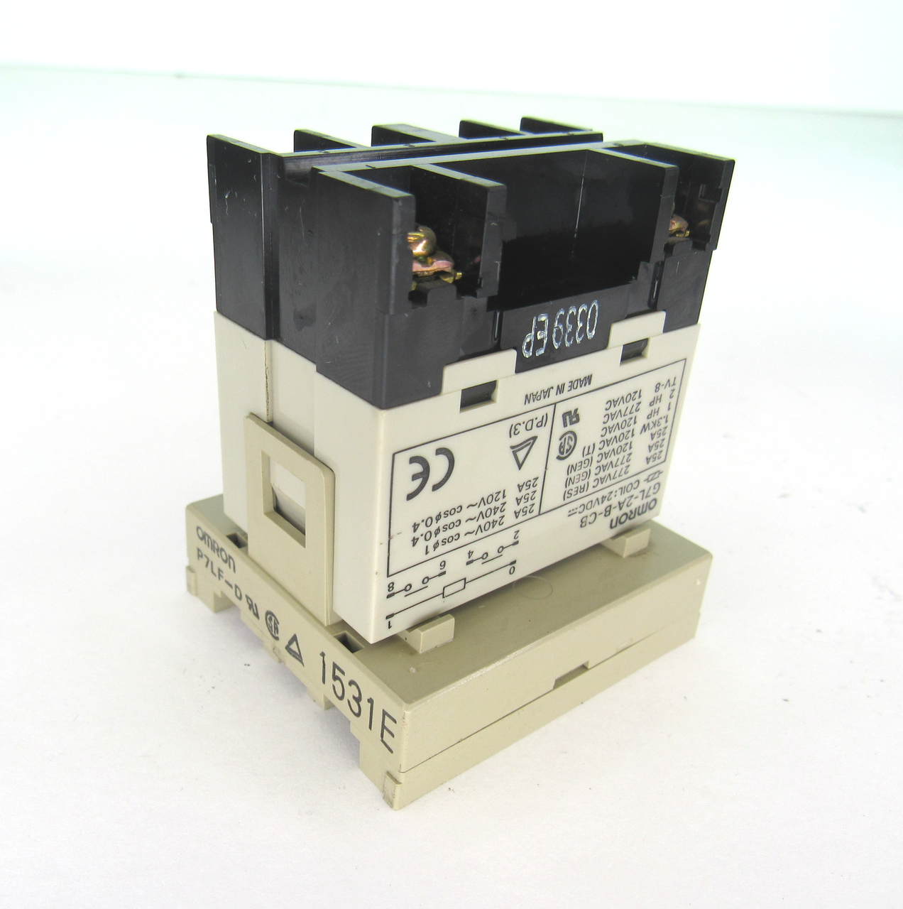 Omron G7L-2A-B-CB Enclosed Power Relay  25A  240V