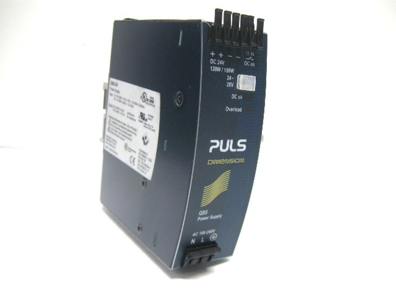 Puls Dimension QS5.241 Power Supply 100-240 Vac, 24 Vdc Output