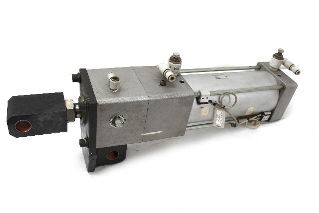 Smc MNB Series Pneumatic Cylinder Finelock 100mm Bore 200mm Stroke MDNBB100-200