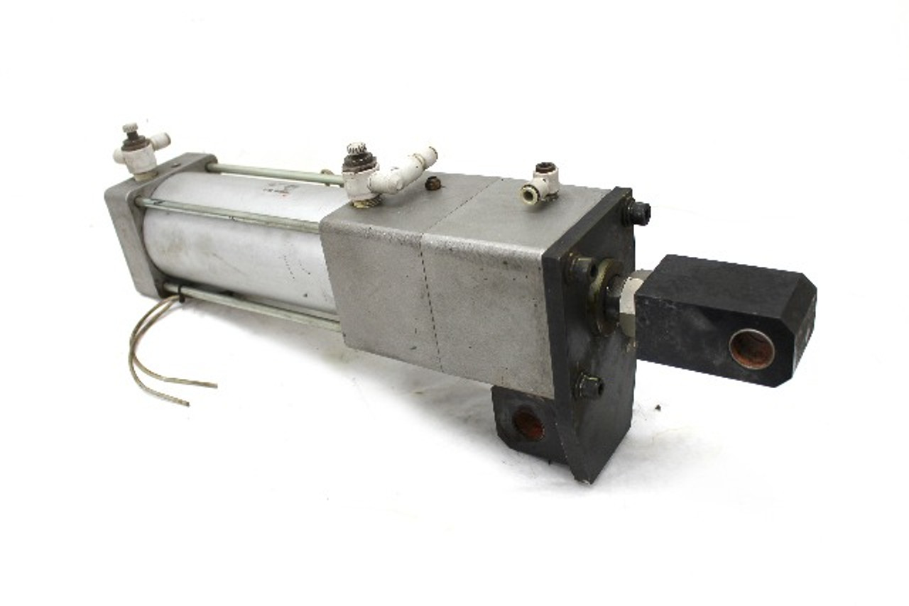 Smc MNB Series Pneumatic Cylinder Finelock 100mm Bore 200mm Stroke MDNBB100-200