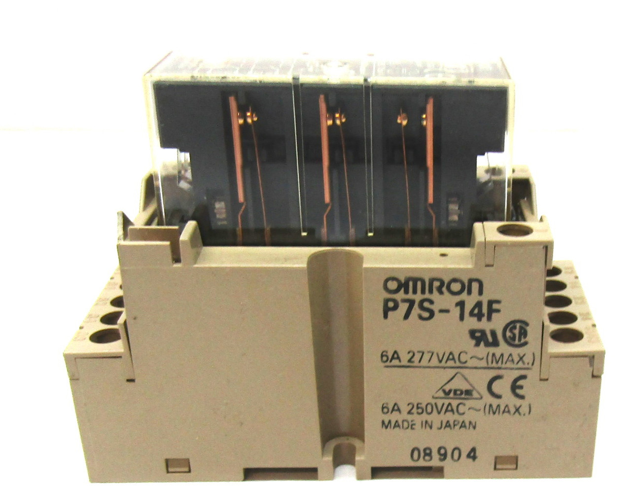 Omron P7S-14F Relay Socket  6A 250 VAC