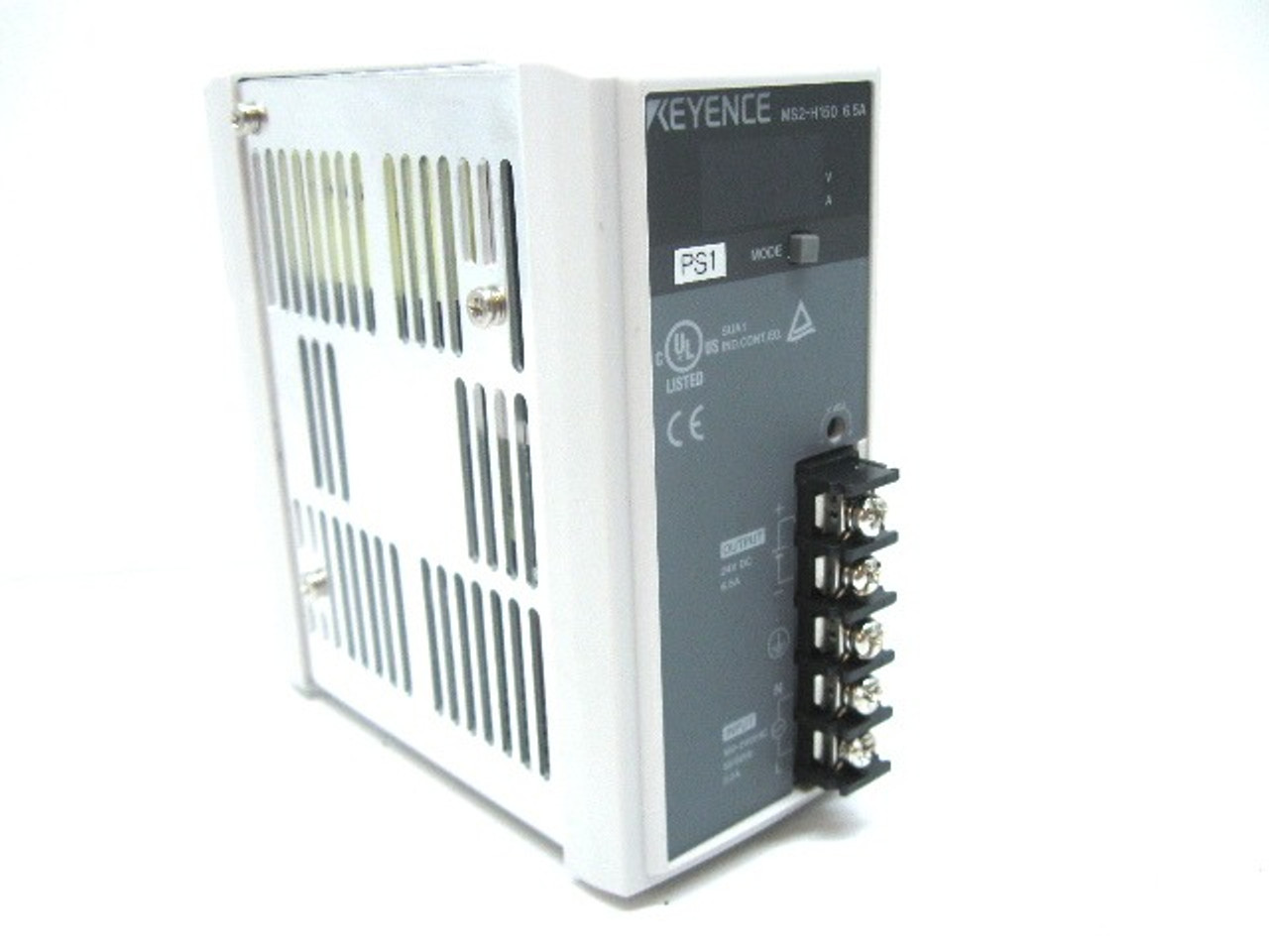 Keyence MS2-H150 Switching Power Supply 100-240 Vac Input 24V DC Output 6.5 Amp