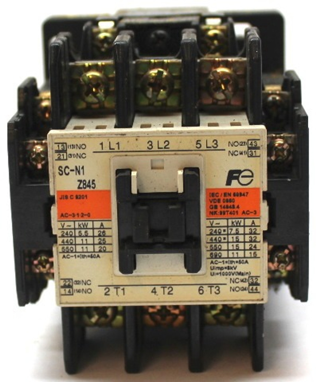 Fuji Electric SC-N1 Z845 Magnetic Contactor