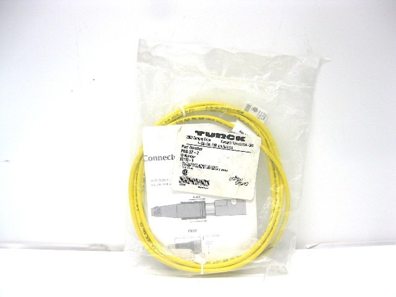 Turck PKG 3Z-2 Cordset Picofast Snap-On 3 Pin New