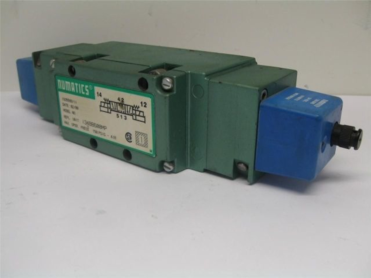 Numatics I34BB600MP 150 PSIG-AIR Solenoid Valve