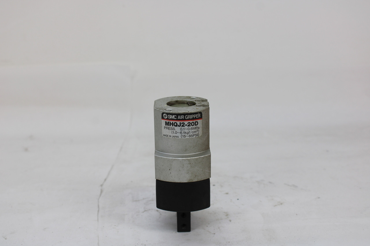 SMC MHQJ2-20D Pneumatic Gripper with Dust Cover 20mm Bore 42 N Gripping Force