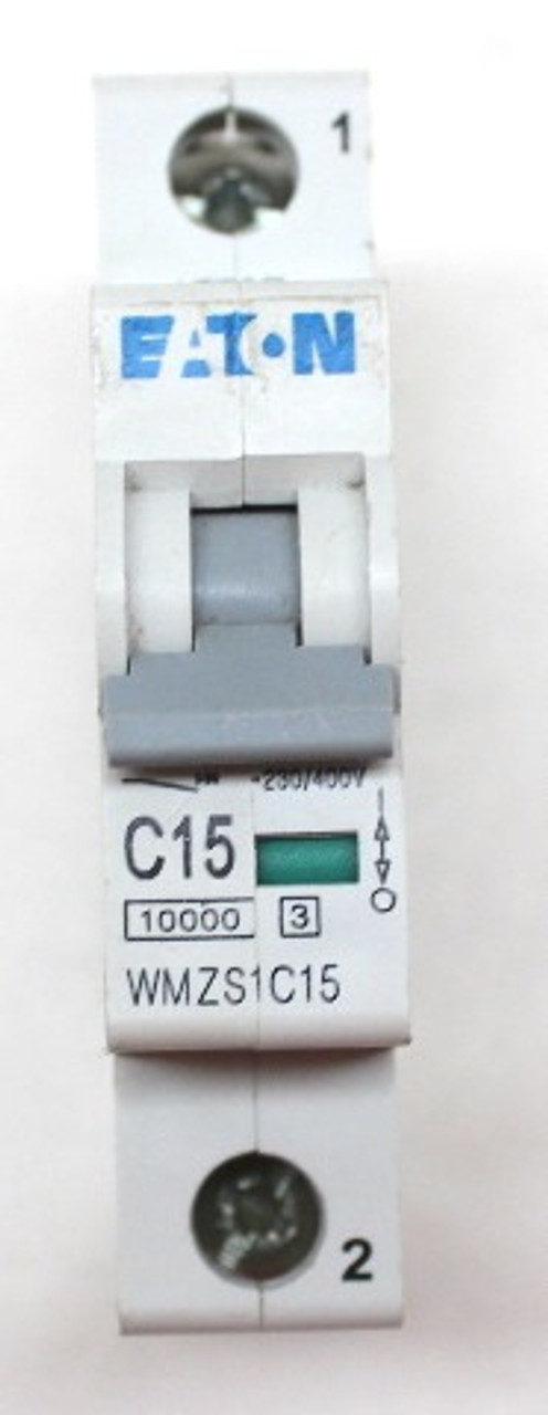 Eaton WMZS1C015 Circuit Breaker 15 Amp, 1 Pole, 277 V