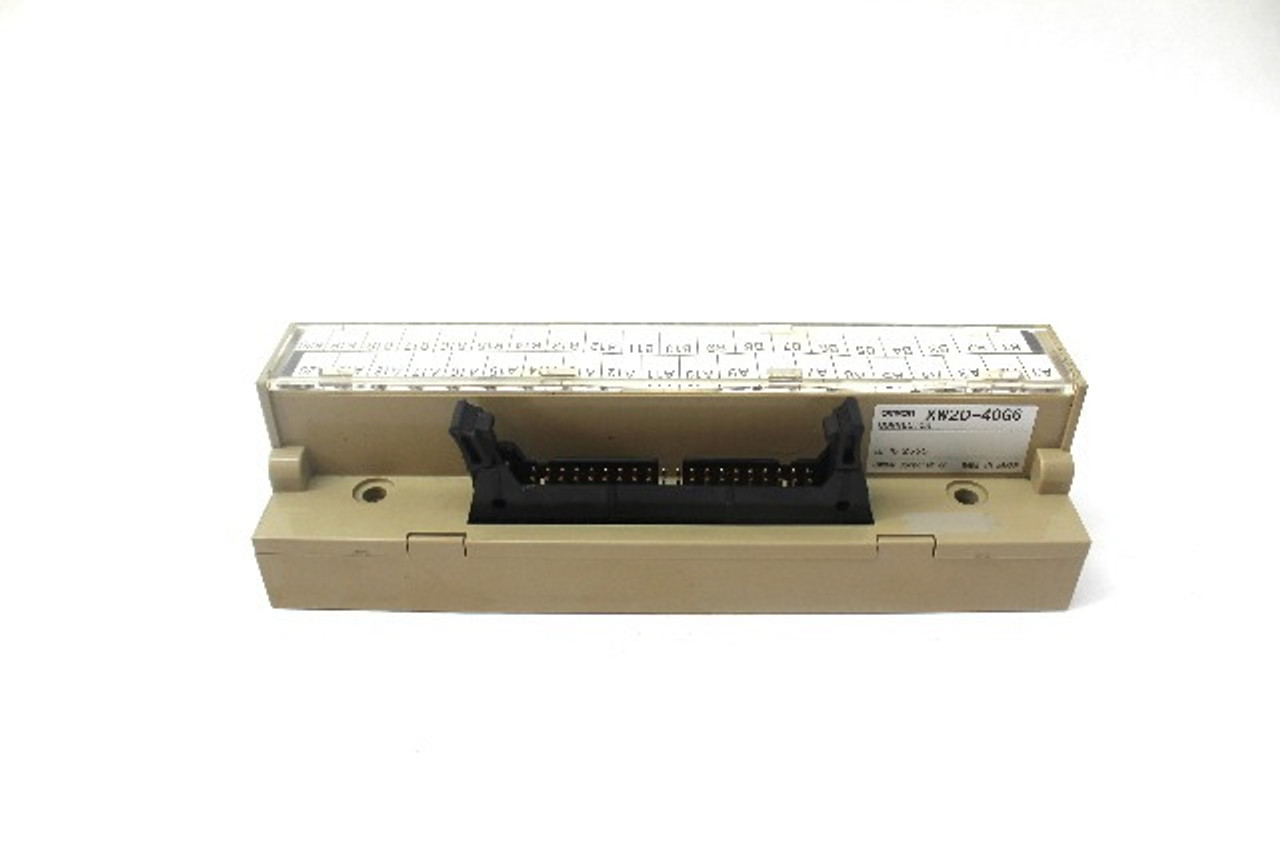 Omron XW2D-40G6 Slim Connector Terminal Block 40 Pole