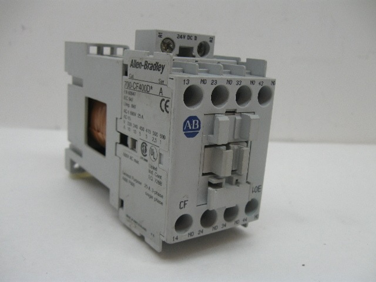 Allen Bradley 700-CF400D Contactor 24V DC