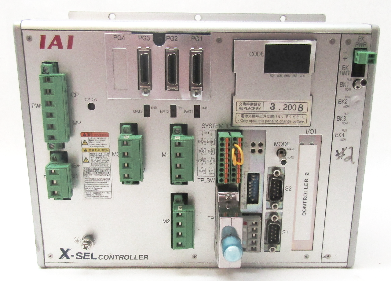 IAI Corporation XSEL-Q-3-600IBL-100I-20I-DV-E-EEE-0-3 Servo Controller 3 Axis