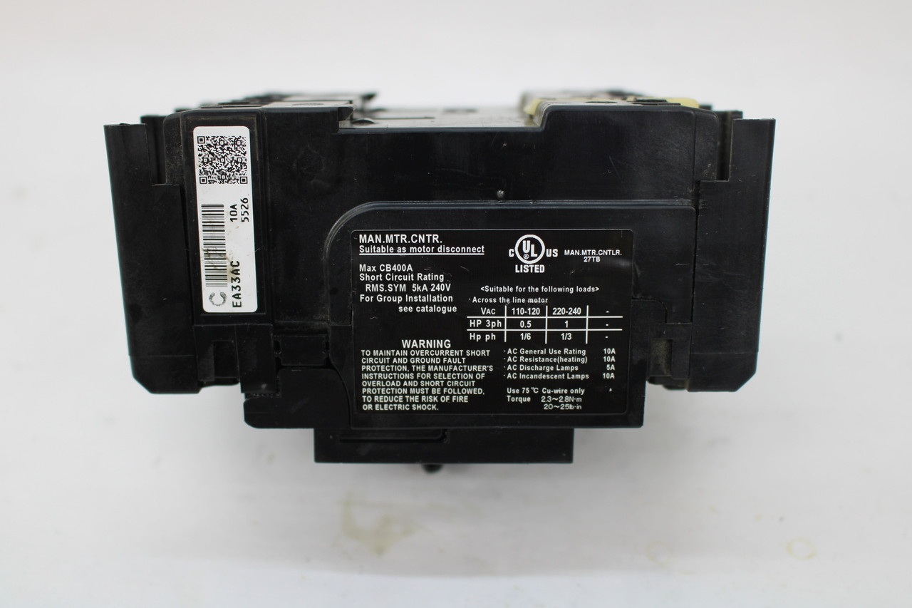 Fuji Electric EA33AC Circuit Breaker 10A