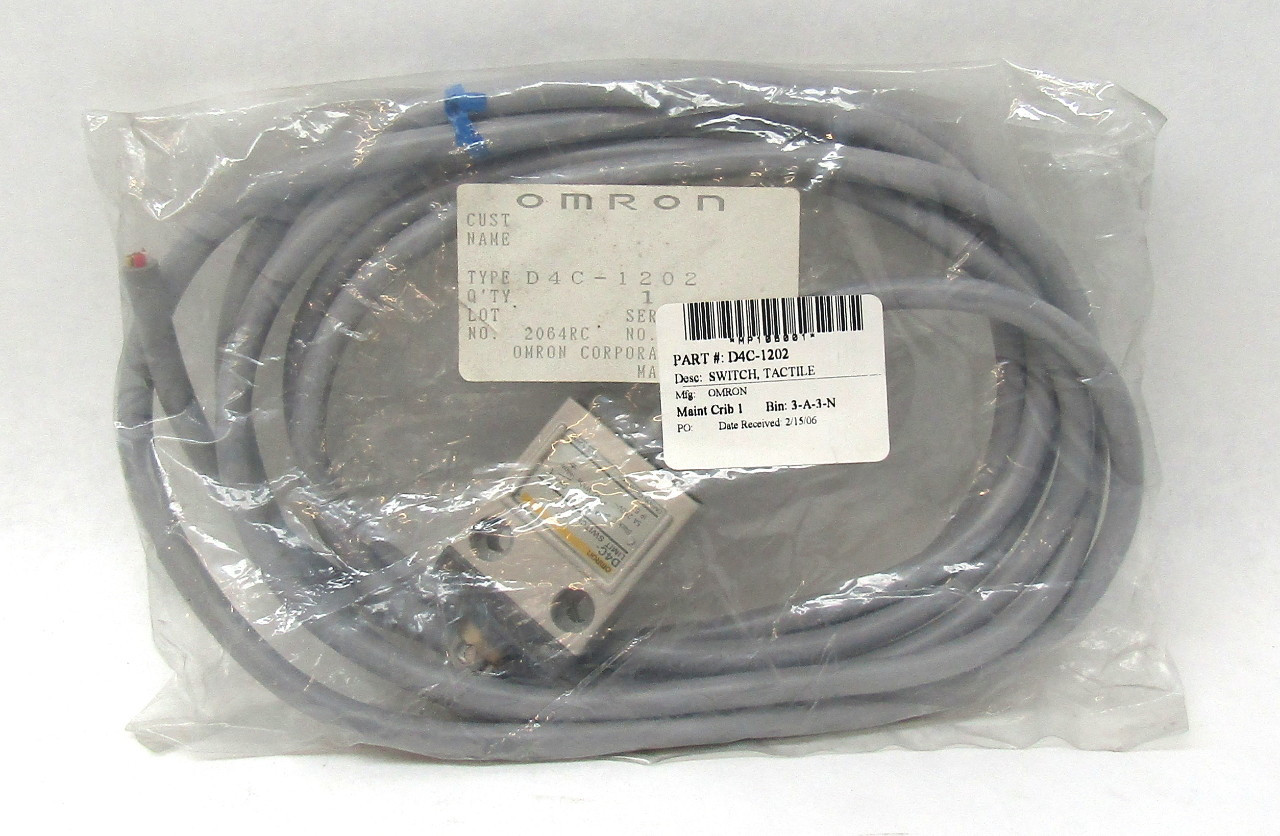 Omron D4C1202 Limit Switch 250V 5A