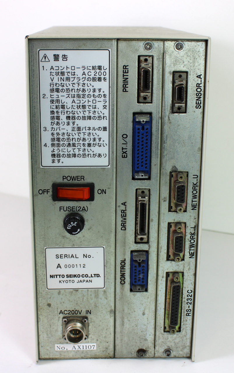 Nitto Seiko Co Torque A Controller 200Vac w/ RS-232C
