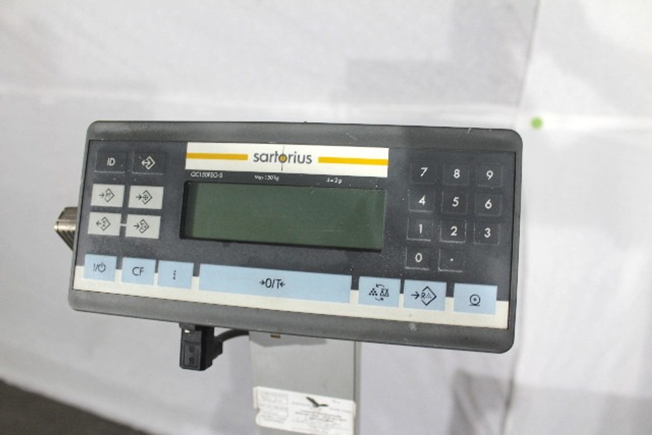 Sartorius Checkweigher WM35GEP-1000Q High Speed Weighing System 35Kg, 230V