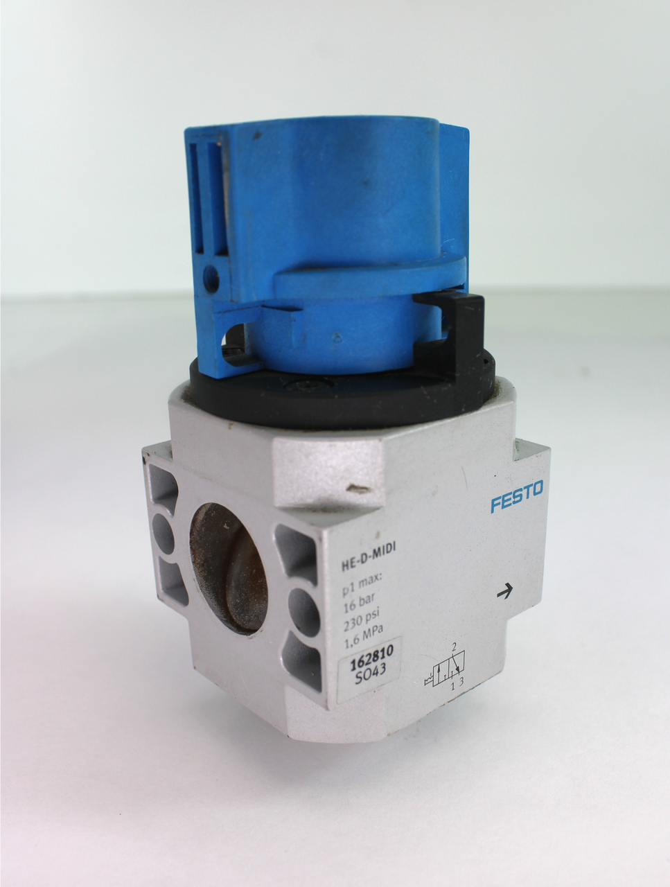 Festo HE-D-MIDI Shut Off Valve 230Psi