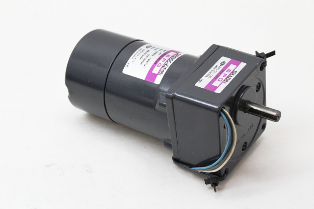 SPG Brake Motor S8R25GC-E w/Gear Head S8KA25B1, 25W, 1500RPM, 100V