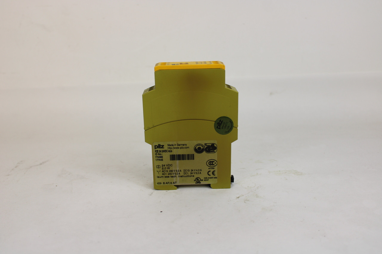 Pilz PZE X4 Safety Relay 24VDC