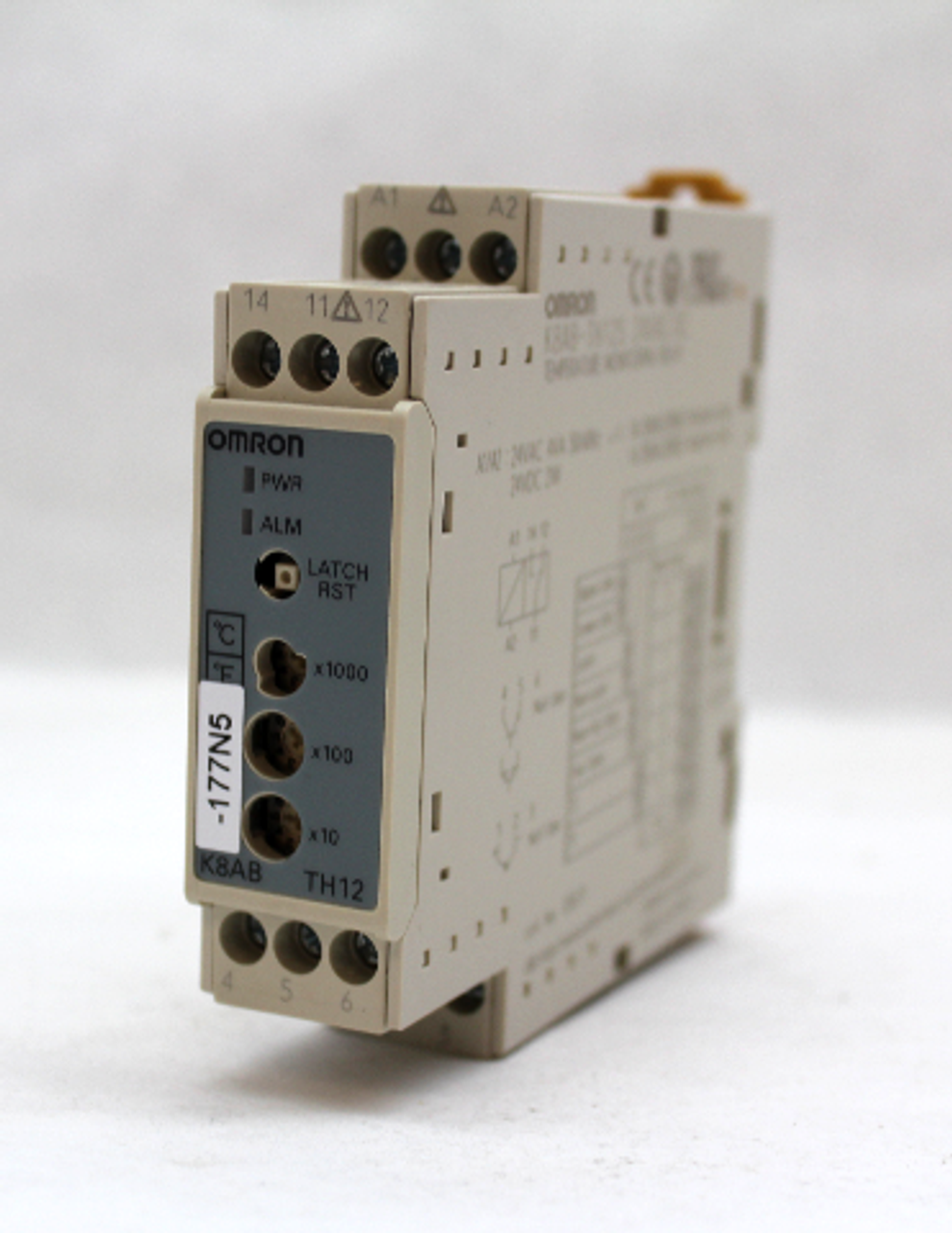 Omron K8AB-TH12S Temperature Monitoring Relay