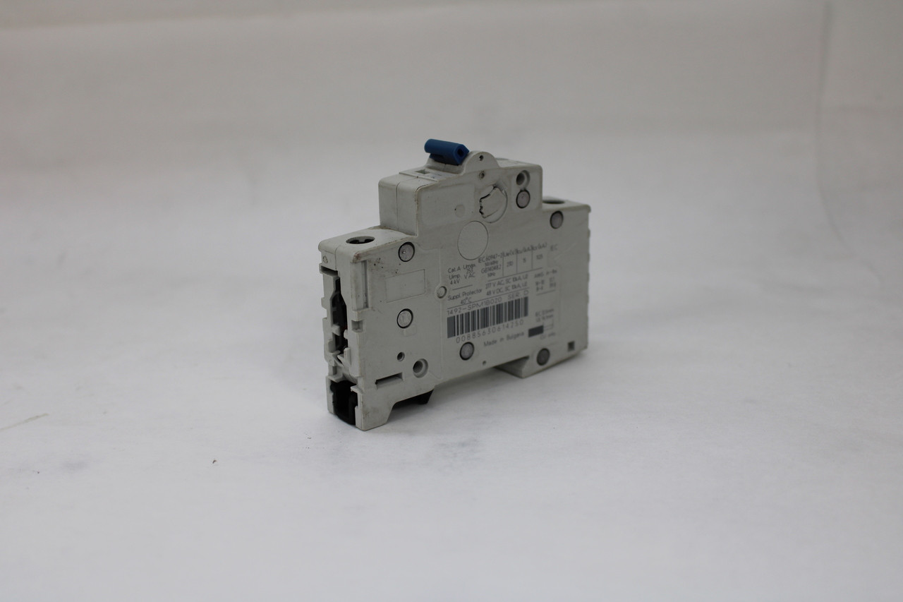 Allen Bradley 1492-SPM1B020 Ser. D Circuit Breaker, 2A, 1 Pole