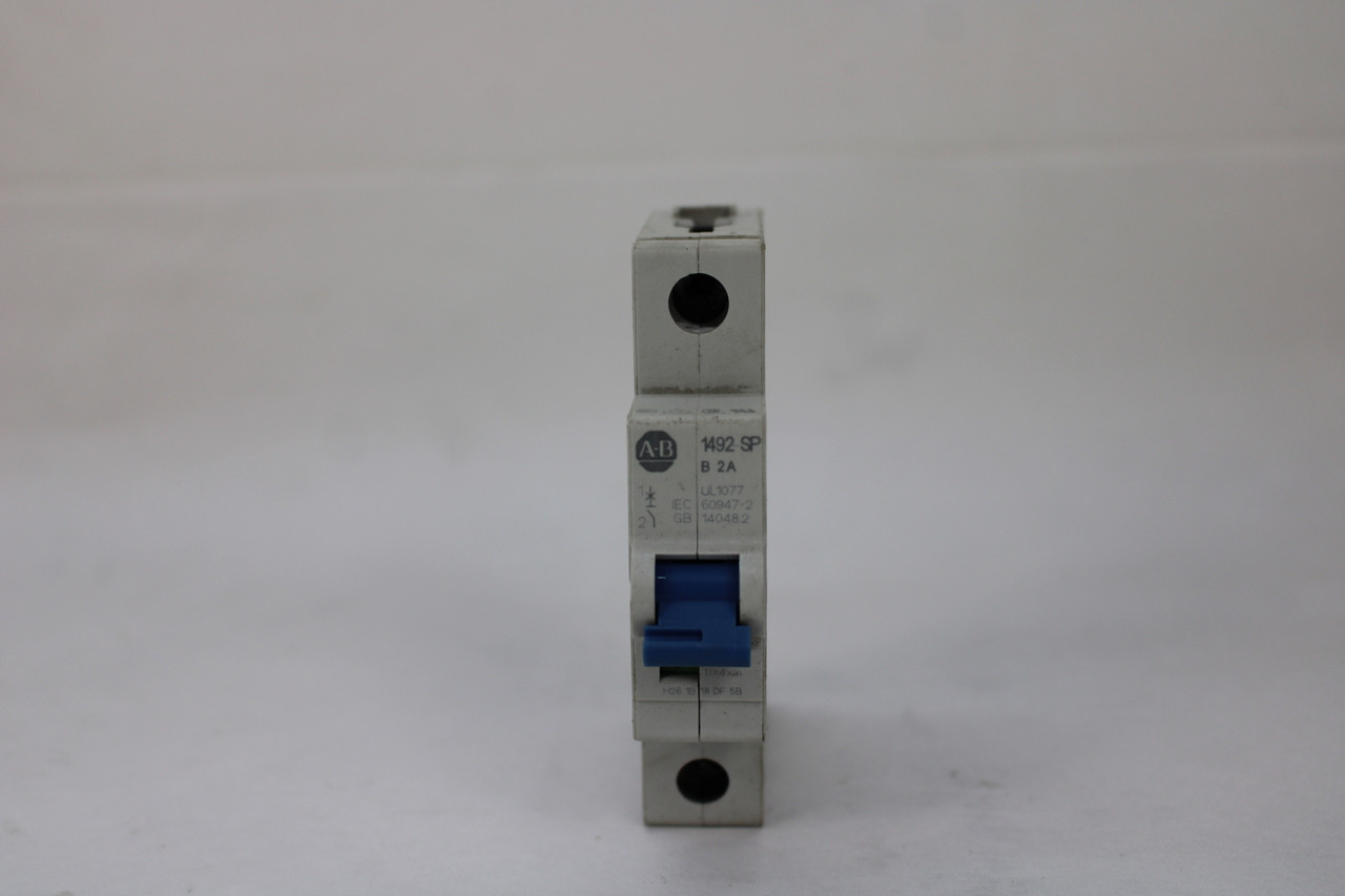 Allen Bradley 1492-SPM1B020 Ser. D Circuit Breaker, 2A, 1 Pole