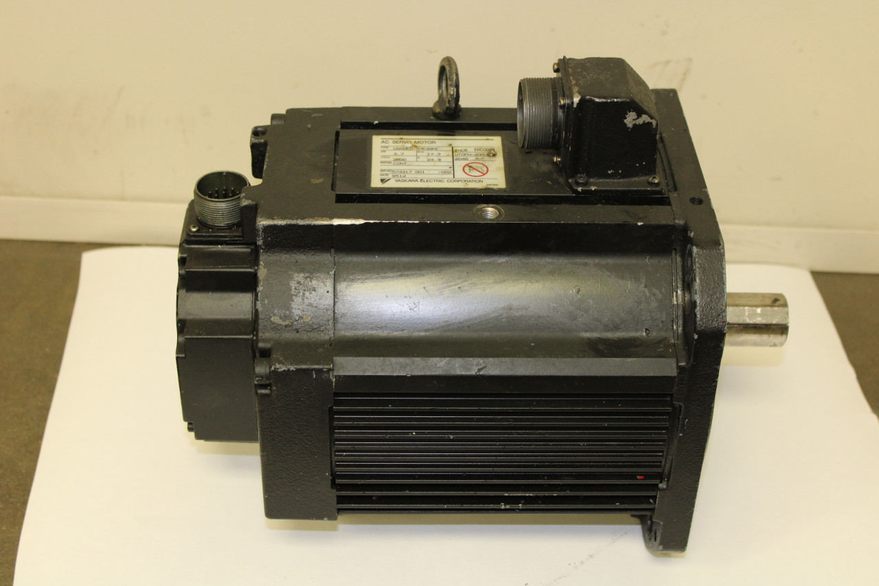 Yaskawa USADED-37E32KE Servo Motor 3.7 Kw 2000 RPM Incr. Encoder UT0PH-20AUH