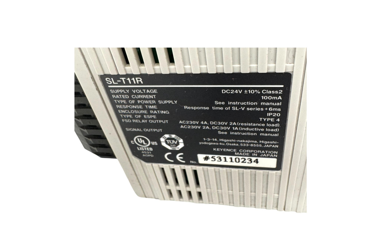 KEYENCE SL-T11R Safety Relay Image 5