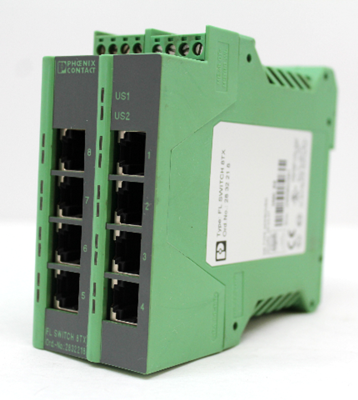 Phoenix Contact FL Switch 8TX Ord-No: 2832218 Industrial Ethernet Switch