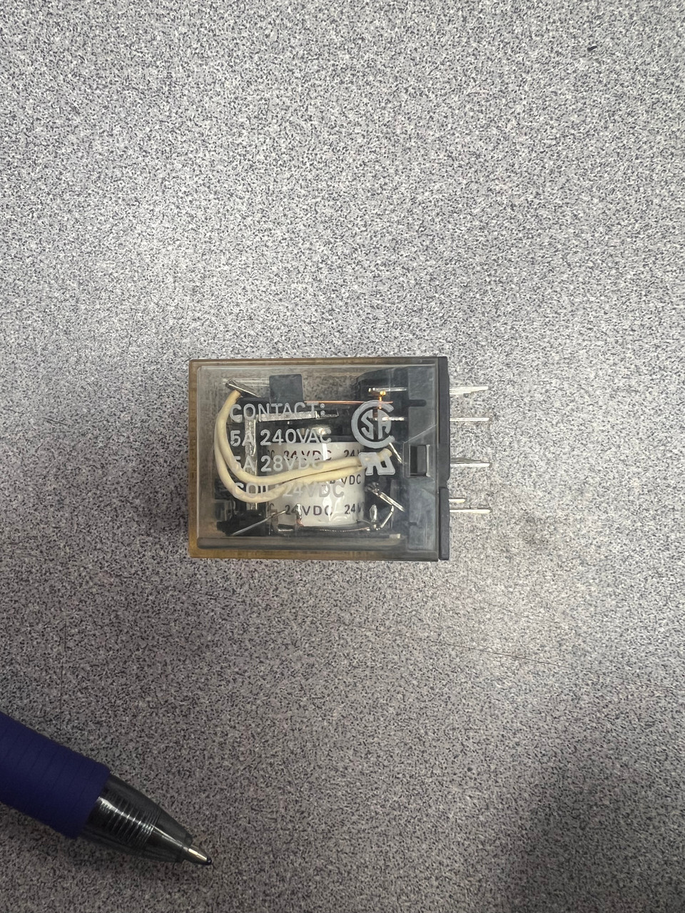 Omron MY4ZN-D2 Relay 14 Point 24VDC 5A