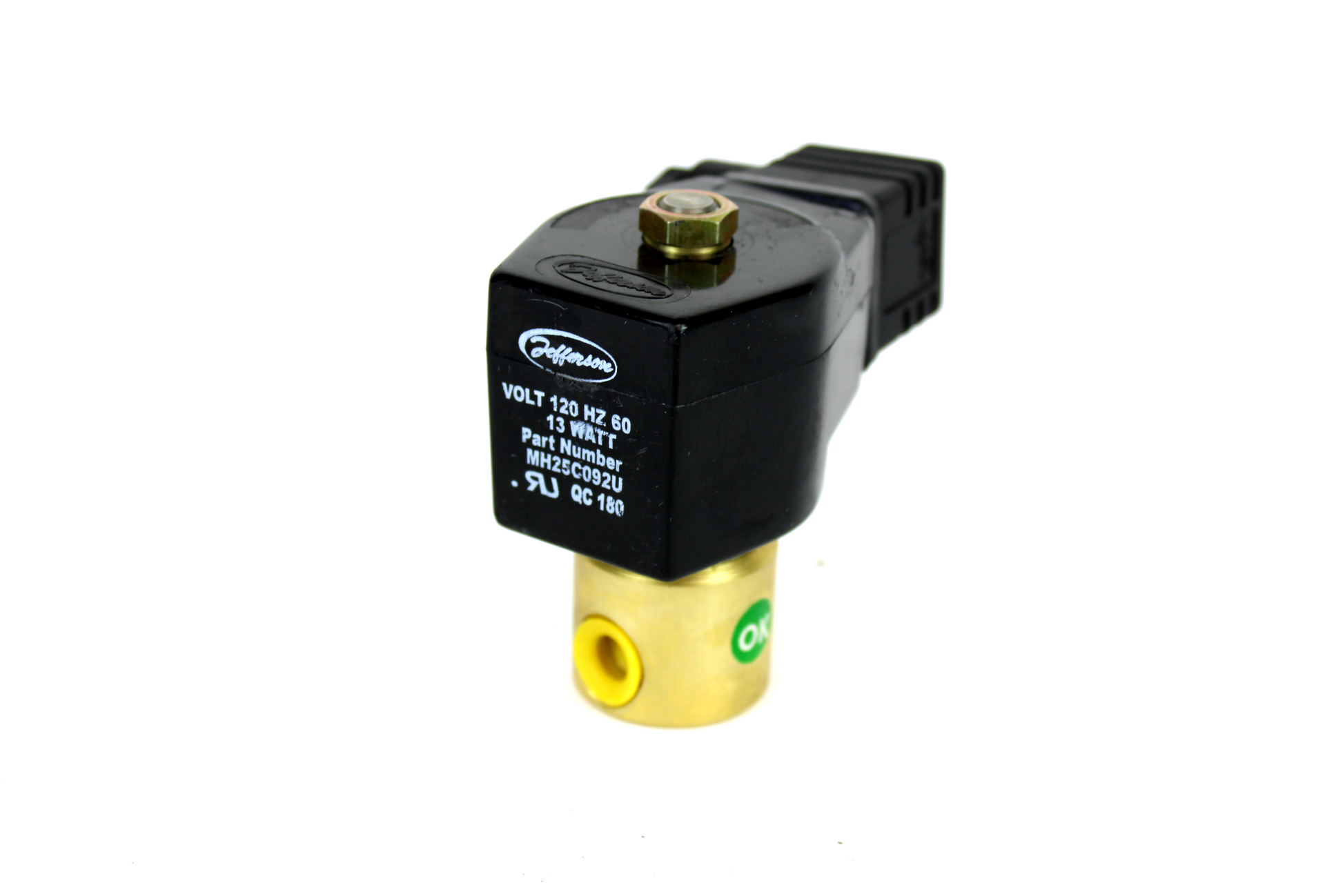 Jefferson MH25C092U Solenoid Valve, 120V, 60Hz