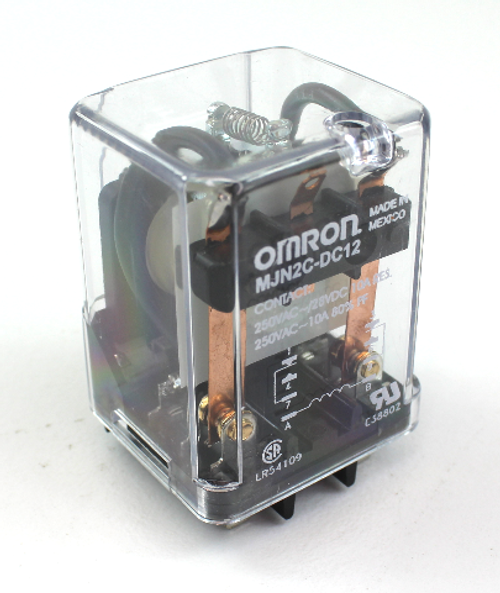 Omron MJN2C-DC12 Relay New