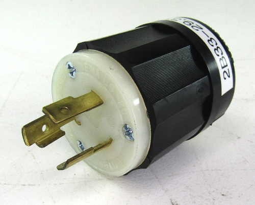 Leviton 2321 Nema L6-20 Twist Lock Plug, 20A, 250V