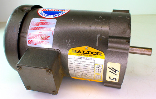 Baldor KM3454 Electric Motor .25 Hp